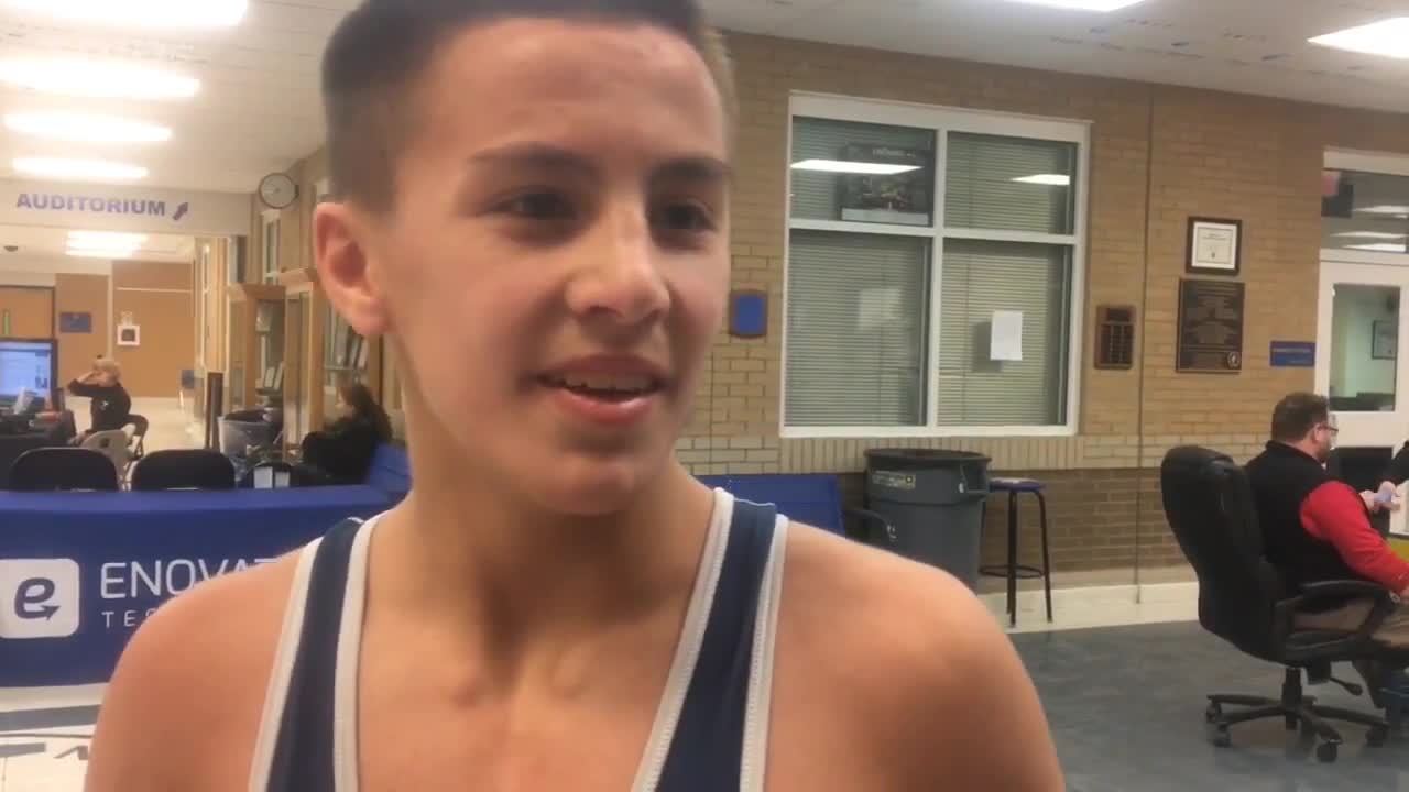 Norwin’s Kurt Phipps at Powerade wrestling tournament