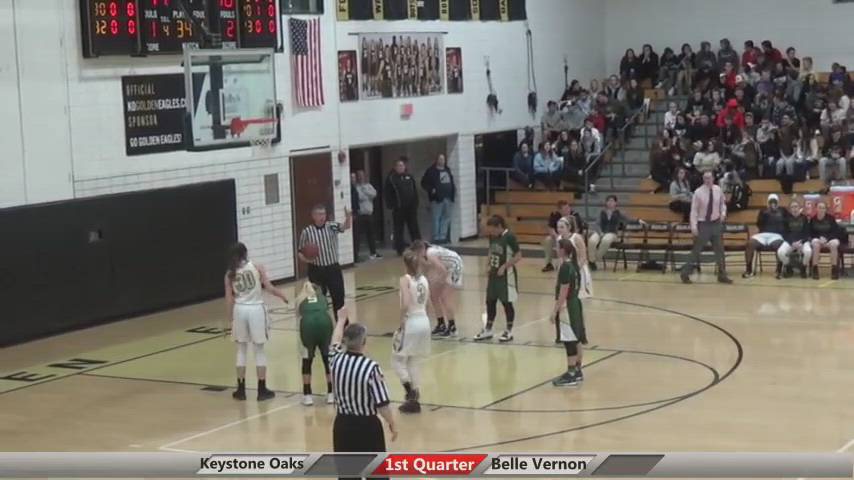 WPIAL Girls Basketball Belle Vernon at Keystone Oaks Trib HSSN WPIAL Girls Basketball Belle Vernon at Keystone Oaks Trib HSSN