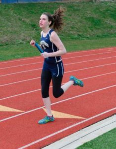 Rachel Milcic was named female scholar-athlete of the year at Brentwood for 2018.