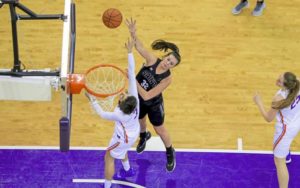 Plum grad Courtney Zezza became St. Francis (Pa.)s all-time leader in blocked shots over the weekend.