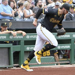 Pirates pitcher Paul Skenes takes the field to start against the Cardinals on July 1 at PNC Park.