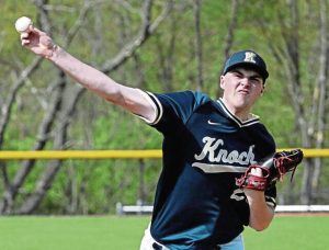 Knoch’s Zane Pacek was 4-2 with a 1.60 ERA this past spring.