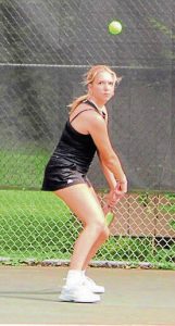 Quaker Valley’s Hannah Stein competes during the 2024 season.