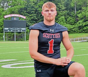 Southmoreland senior football player Stanley Chapman