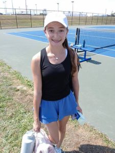 Hampton sophomore Arianna Barbera will be playing No. 1 singles this season for the new-look Talbots, who have reached the PIAA Class 2A team playoffs each of the past two seasons.