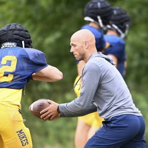 Carmichaels coach Ryan Krull