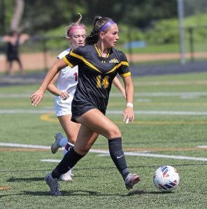 North Allegheny all-WPIAL senior midfielder Emma Schupansky is one of six returning starters for the 2025 Tigers, who are ranked No. 3 in the Trib WPIAL Class 4A girls soccer preseason poll.