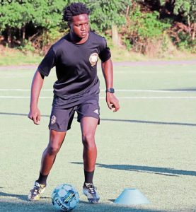Junior Freddy Takou will be a top scoring threat for the Penn Hills soccer team this season.