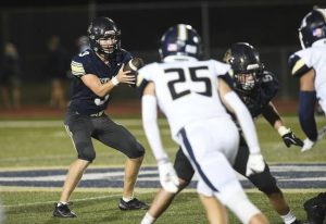 Kiski Area’s Aven Shirley looks to pass during Friday’s game against Knoch.