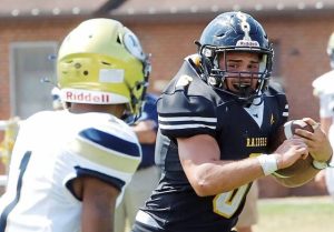 Riverview running back Lukas Duncan breaks loose in the middle of the field Saturday.