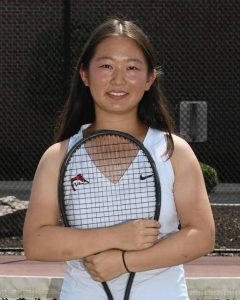 Zoey Liu is a freshman on the Fox Chapel girls tennis team.