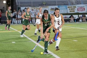 Penn-Trafford's Gabi Rubbe competes against Upper St. Clair on Sept. 9, 2025.