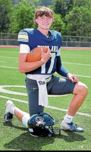 Kiski Area's Landyn Artman is a member of the 2025 football team.