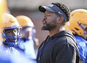 Westinghouse head coach Donta Green during practice Wednesday Aug. 20, 2025 at Westinghouse High School.
