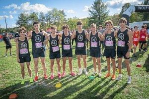 The Quaker Valley boys cross country team won the team title at the MAC Championships.