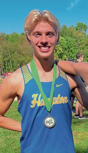 Hampton junior Josh Wukitch, who placed fourth at the Grove City Invitational on Oct. 4, will compete at the WPIAL Class 2A cross country championships Oct. 23 at White Oak Park after missing last year’s meet with a broken foot.