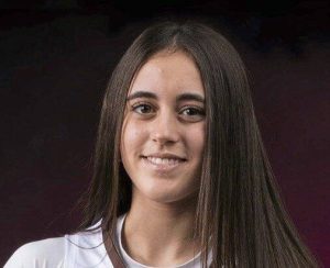 Greensburg Salem volleyball player Bella Dinkel