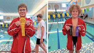 Penn Hills’ Willie Rice placed in the 200 freestyle and Alexander Scott placed in the 50 butterfly and 100 free.