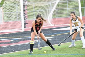 Fox Chapel's Brooke Thiele plays for the field hockey team during the 2025 season.