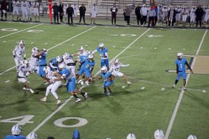 Bishop Canevin's Myontae Mott runs against Greensburg Central Catholic during their WPIAL Class A playoff game Oct. 31, 2025, at Dormont Stadium.