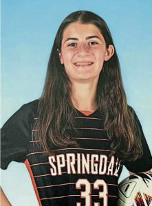 Springdale freshman Adele Walters-Vrabel