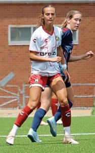 Fox Chapel graduate Kate Friday played in nine games during the Pittsburgh Riveters’ inaugural season.