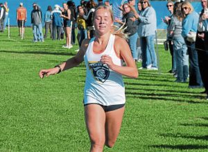 Norwin senior Annie Czajkowski wins the WCCA meet Oct. 8.