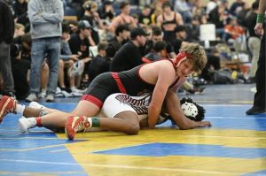 Fox Chapel's Joey Geller competes during the 2024-25 season.