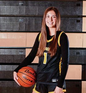 Riverview's Isabel Chaparro s a member of the 2025-26 basketball team. (Submitted by Isabel Chaparro)