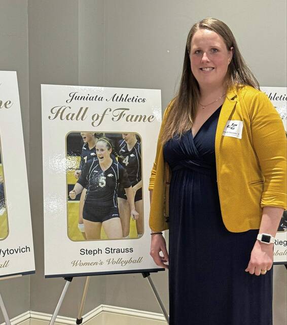 Penn Hills athletic director Steph Strauss was inducted into the Juniata Athletics Hall of Fame. (Juniata Athletics)
