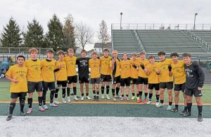 The Class 3A boys all-star team that took part in the 2025 WPSCA all-star game Dec. 6 at Pine-Richland.(Submitted by Xavier Jackson)