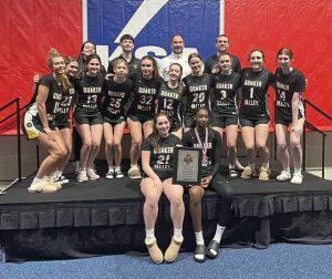 Members of the Quaker Valley girls basketball team took part in the KSA Holiday Tournament Dec. 29-31, 2025, at the Gaylord Palms Convention Center in Florida. (Courtesy of Rachel Watson)