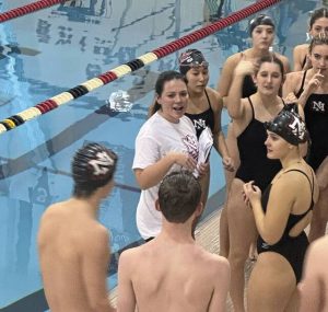 Allison Ahl is in her first season coaching North Hills swimming. (Courtesy of Allison Ahl)