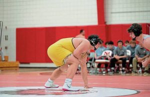 North Allegheny senior heavyweight Bradyn McConneha is off to a 22-2 start to the 2025-26 season and won titles at the Chartiers-Houston Invitational and the Bethlehem Holiday Classic. (Courtesy of Marcco Harris)