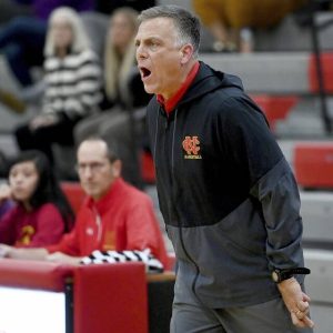 North Catholic coach Jim Rocco (Christopher Horner | TribLive)
