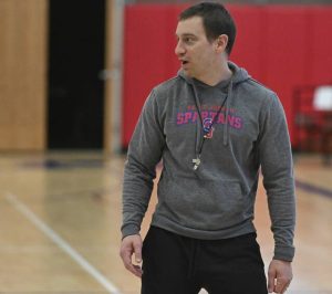 St. Joseph coach Geoff Dutelle (Chaz Palla | TribLive)