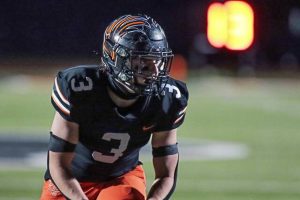 Bethel Park's Charlie Simmons (3) is a member of the 2025 football team. (Courtesy of Paul Studt)