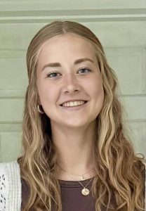 Franklin Regional junior Grace Copeland is studying the linkl between knee injuries and turf. (Submitted)