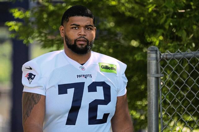New England Patriots tackle Yasir Durant (AP)