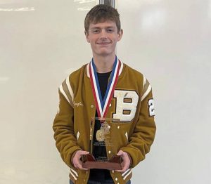 Butlers Jackson Jungling repeated as WPIAL rifle champ Thursday, Feb. 12, 2026 at Dormont-Mt. Lebanon Sportsmens Club. (WPIAL)