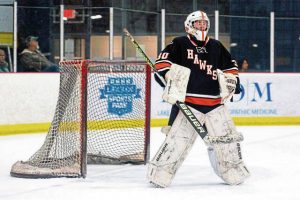 Bethel Park senior Kevin Teamann is one half of the teams goaltending tandem this season. (Courtesy of Carol Husa)