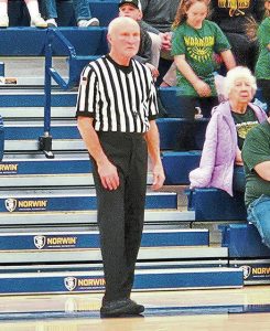 WPIAL basktball referee Bob Saxman turned 80 last month. (Bill Beckner Jr. | TribLive)