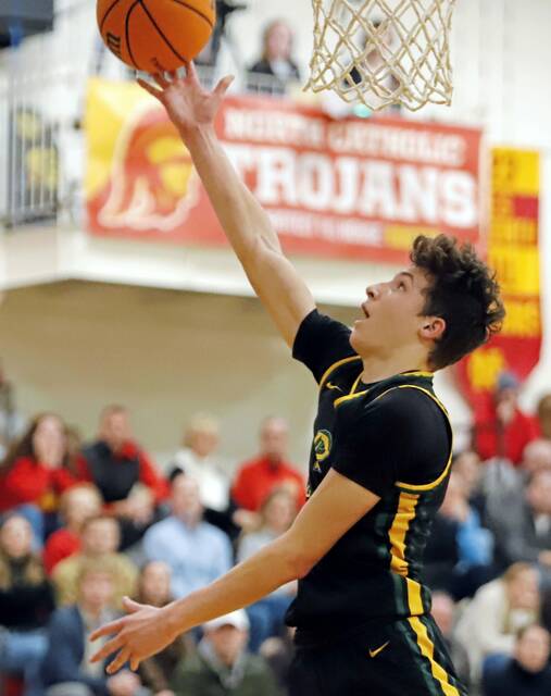 Deer Lakes Evan Moore (Josh Rizzo | For TribLive)
