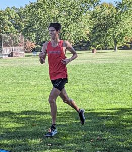 Rowan Gwin runs cross country during his Fox Chapel days. (Michael Love | TribLive)