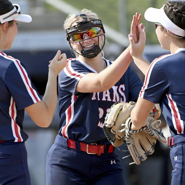 Shalers Bria Bosiljevac (Christopher Horner | TribLive)