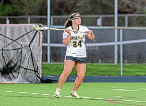 Quaker Valleys Lucy Roig is a 200-goal scorer. (Submitted | Alex Yancheski)
