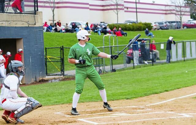 South Fayette's Cody Bungert plays during the 2026 season. (Courtesy of Ava Hurbanek)