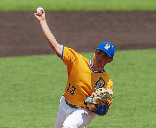 Derrys Cason Long is a Shippensburg recruit. (Mike Darnay | Mon Valley Independent)