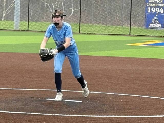 Burrells Shelby Novak helped the Bucs earned the No. 6 seed in Class 3A. (Don Rebel | TribLive)
